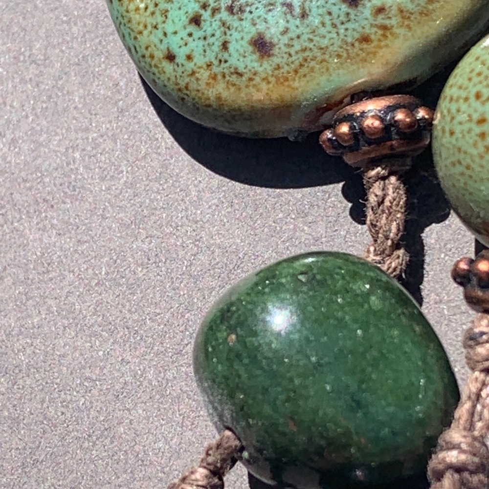 Handcrafted | Big Bold Boho Statement Necklace - image 8